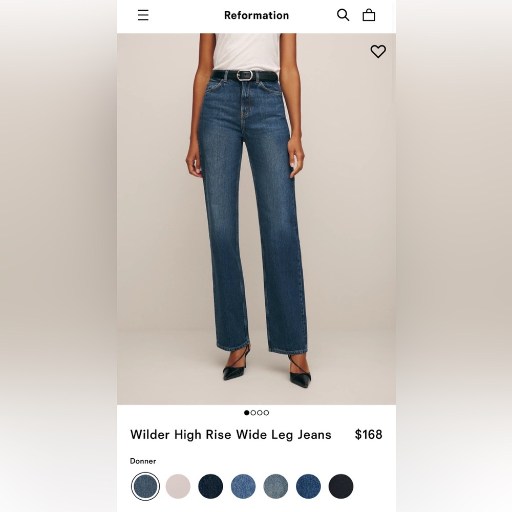 Reformation Wilder Jean -size 29